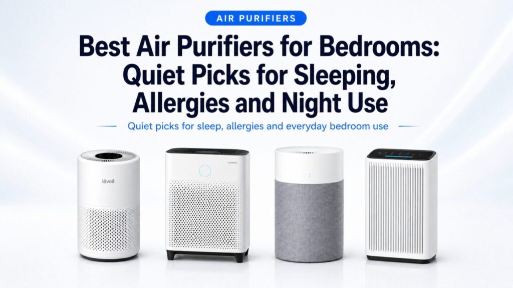 Best Air Purifiers for Bedrooms: Quiet Picks for Sleeping, Allergies and Night Use