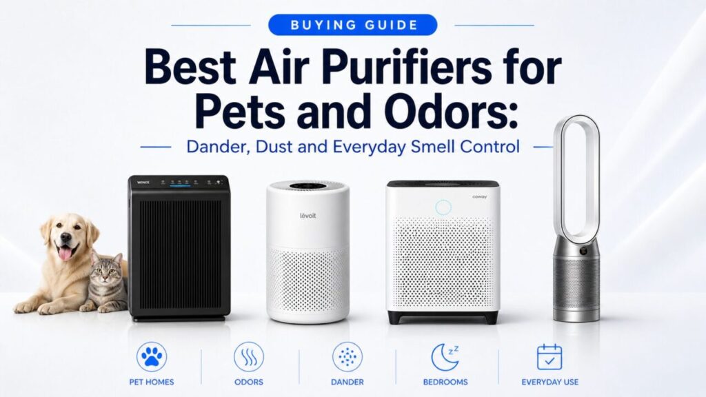 Best Air Purifiers for Pets and Odors: Dander, Dust and Everyday Smell Control
