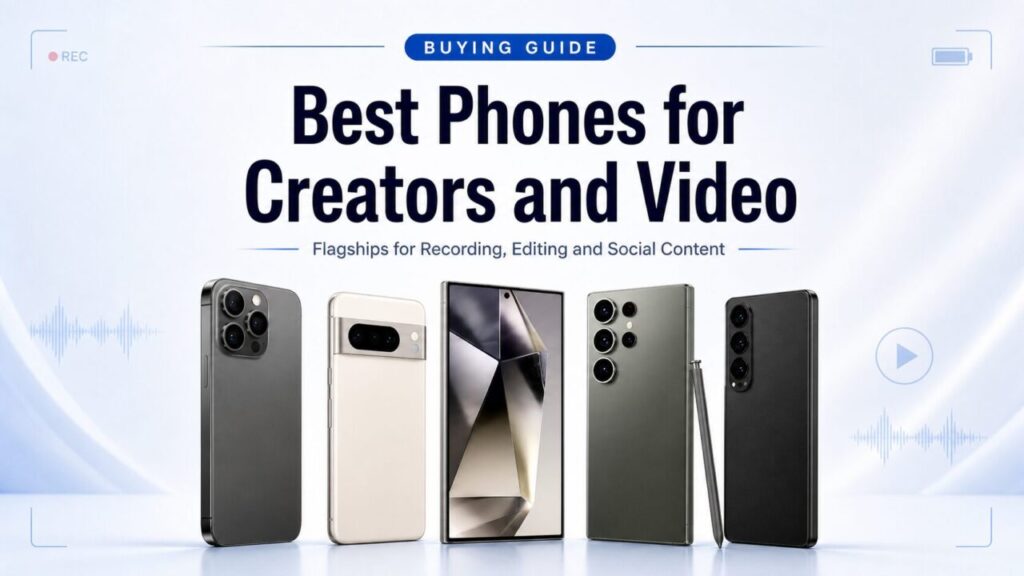 Best Phones for Creators and Video: Flagships for Recording, Editing and Social Content