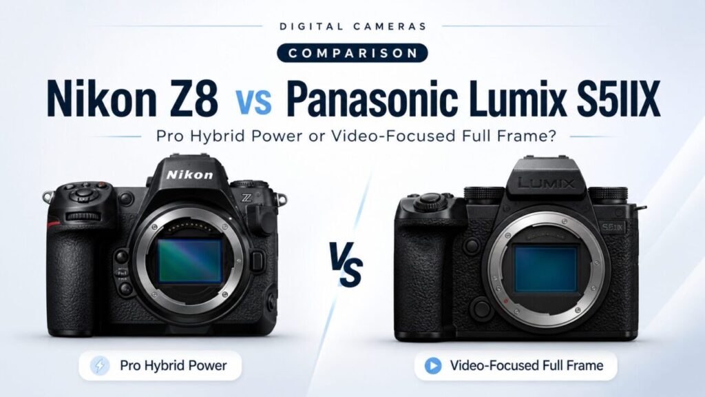 Nikon Z8 vs Panasonic Lumix S5IIX: Pro Hybrid Power or Video-Focused Full Frame?