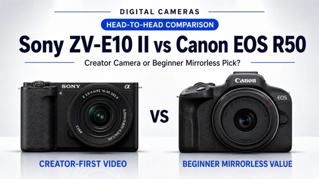 Sony ZV-E10 II vs Canon EOS R50: Creator Camera or Beginner Mirrorless Pick?