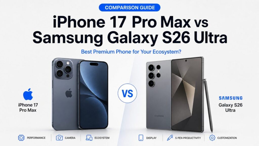 iPhone 17 Pro Max vs Samsung Galaxy S26 Ultra: Best Premium Phone for Your Ecosystem?