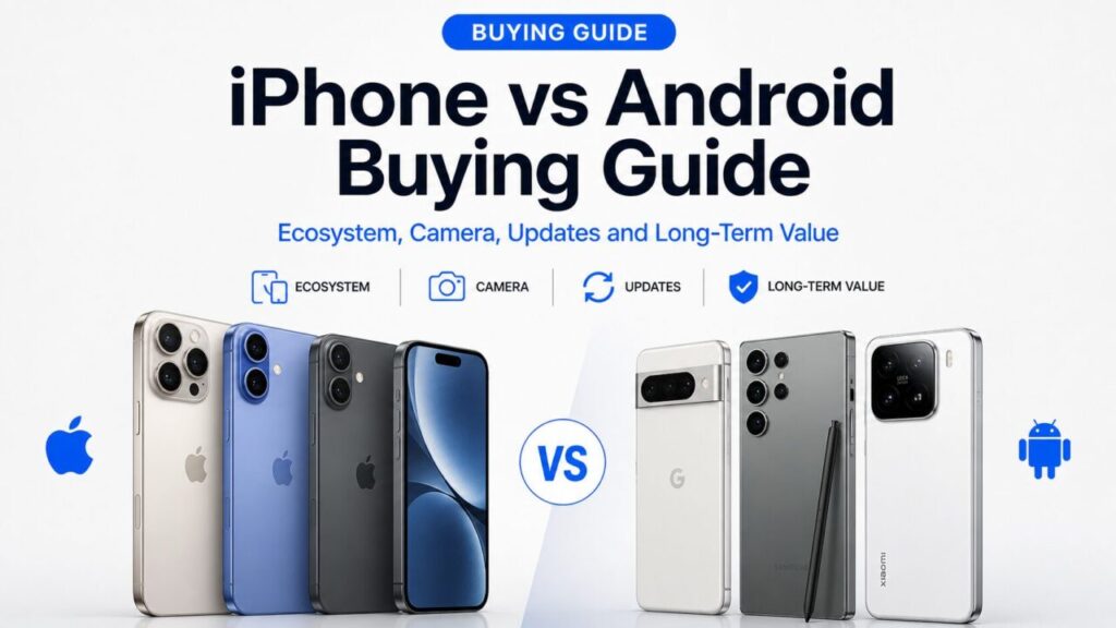 iPhone vs Android Buying Guide: Ecosystem, Camera, Updates and Long-Term Value