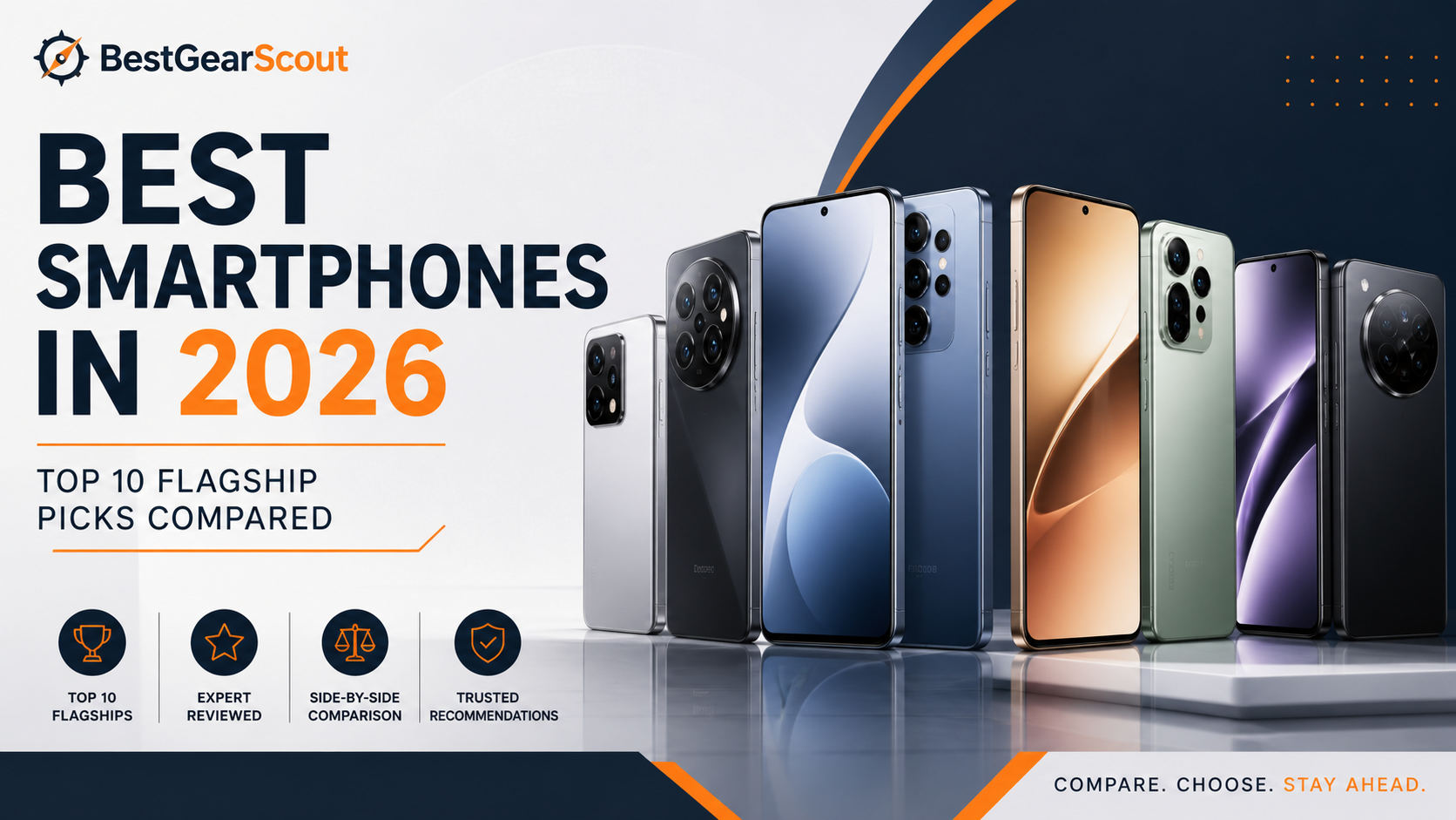 Best Smartphones in 2026: Top 10 Phones for Camera, Battery, AI, Gaming & Everyday Use